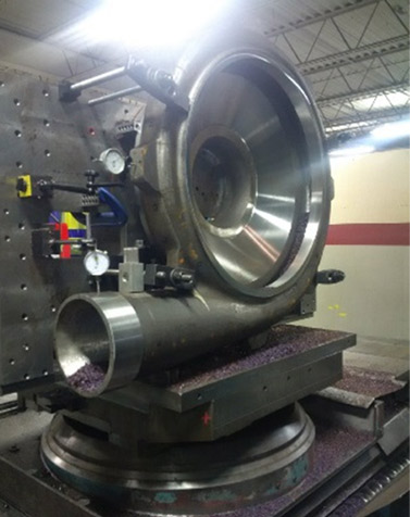 Casting machining